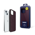 Apple iPhone 15 Plus - 3mk HARDY MagFabric Case Mulberry