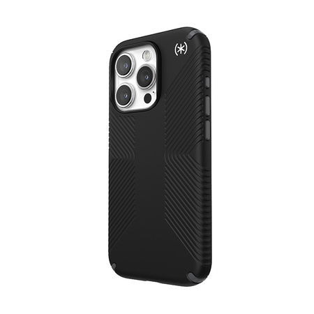 Speck Presidio2 Grip - Etui iPhone 15 Pro (Black / Slate Grey / White)