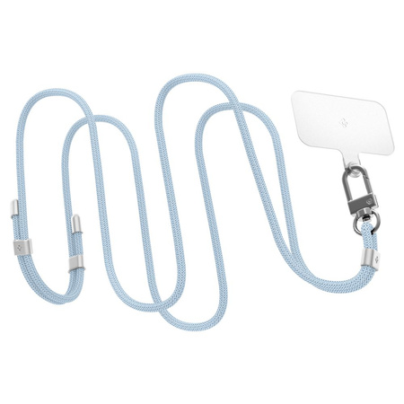 SPIGEN UNIVERSAL STRAP SET CROSSBODY & WRIST MUTE BLUE