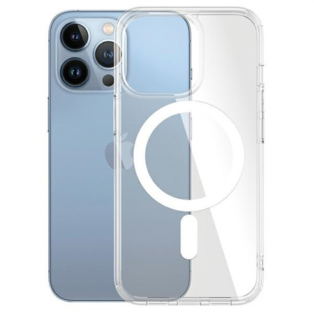 Case IPHONE 13 PRO PanzerGlass HardCase MagSafe Antibacterial Military (0430) Grade Clear transparent