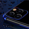 Clear Color Case Gel TPU Cover mit Metallic Rahmen für Xiaomi Redmi Note 11 Pro + 5G / 11 Pro 5G / 11 Pro schwarz