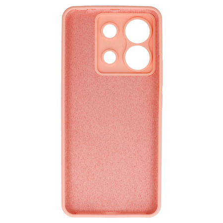 Silicone Lite Case do Xiaomi Redmi Note 13 Pro 5G brzoskwiniowy