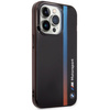 Etui BMW BMHCP14L22HVGV iPhone 14 Pro 6.1" czarny/black IML Tricolor Stripe