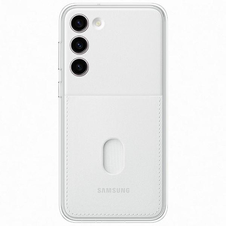 Samsung Frame Cover für Samsung Galaxy S23+ Hülle mit austauschbaren Rückseiten weiß (EF-MS916CWEGWW)