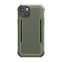 Raptic X-Doria Fort Case iPhone 14 Plus mit gepanzerter MagSafe-Hülle grün