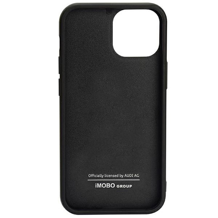 Audi Carbon Fiber Stripe iPhone 13 Pro Max 6.7&quot; black/black hardcase AUS-TPUPCIP13PM-R8/D1-BK