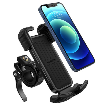 Ugreen uniwersalny rowerowy uchwyt na telefon na rower motocykl kierownicę czarny (LP494 black)