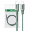 Kabel USB-C do USB-C UGREEN 15310 (zielony)