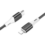 Borofone Kabel BX79 - Typ C na Lightning - PD 20W 1 metr czarny