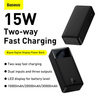 Powerbank Baseus Bipow 30000mAh,15W (black)