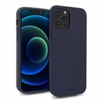 Case IPHONE 14 Matte Silicone Mercury Soft Jelly navy blue