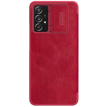 Nillkin Qin Lederholster für Samsung Galaxy A73 rot