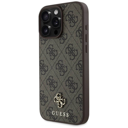 Etui IPHONE 16 PRO Guess HC PU 4G Small 4G & Classic brązowe