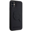 Original Case IPHONE 11 Karl Lagerfeld Hardcase Rubber Karl Head 3D (KLHCN613DRKNK) black