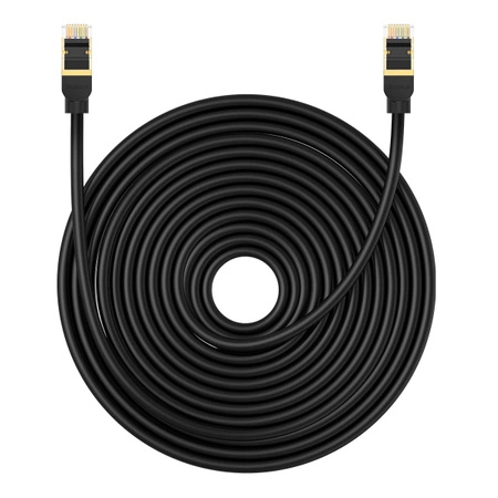 Baseus High Speed ​​Cat 8 40 Gb/s Ethernet cable 20 m - black