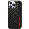 Audi Carbon Fiber Stripe iPhone 14 Pro 6.1" czarny/black hardcase AUS-TPUPCIP14P-R8/D1-BK