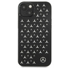 Mercedes MEHCP13SESPBK iPhone 13 mini 5,4" czarny/black hardcase Silver Stars Pattern