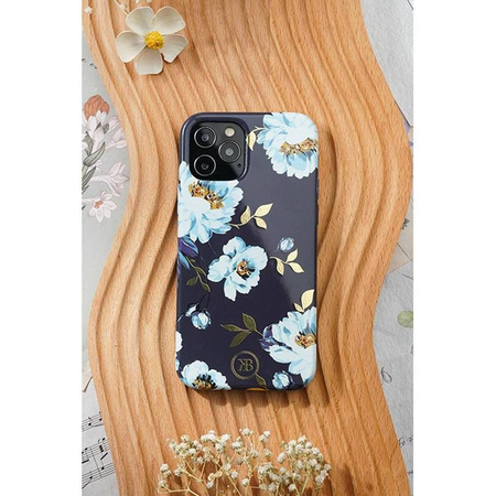 Etui IPHONE 12 MINI Kingxbar Blossom Series Gardenia