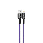 NB102 XO Kabel USB/8-pin 2,4A 1m fioletowy