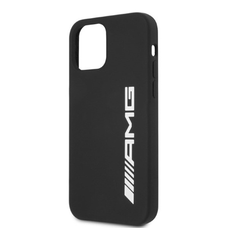 AMG AMHCP12LSGLBGN iPhone 12 Pro Max 6,7" czarny/black hardcase Silicone Big Logo