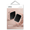 UNIQ etui Moduo Apple Watch Series  4/5/6/7/8/SE 40/41mm różowy-biały/blush-white