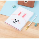 Line Friends - Pluszowy Notes / Notatnik A5 Króliczek CONY