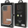 Audi Synthetic Leather MagSafe iPhone 14 Pro Max 6.7" brazowy/brown hardcase AU-TPUPCMIP14PM-GT/D3-BN