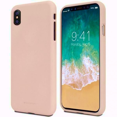 Etui IPHONE 12 / IPHONE 12 PRO (6,1'') Soft Jelly Case piaskowe