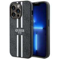 Guess GUHMP14XP4RPSK iPhone 14 Pro Max 6.7" czarny/black hardcase 4G Printed Stripes MagSafe