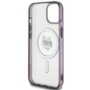 Karl Lagerfeld KLHMP15MHCHNOTK iPhone 15 Plus 6.7&quot; transparent hardcase IML Choupette`s Head MagSafe