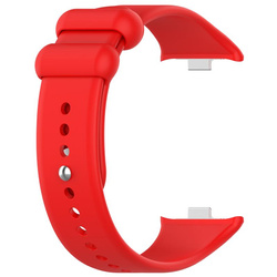 Pasek Silikonowy Mi Band 8 Pro / M8 Pro (7), RED / CZERWONY