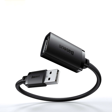 Verlängerungskabel USB 2.0 0,5 m Baseus AirJoy-Serie – schwarz