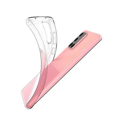 Żelowy pokrowiec etui Ultra Clear 0.5mm Samsung Galaxy A72 przezroczysty