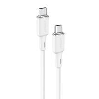 Acefast cable USB Type C - USB Type C 1.2m, 60W (20V / 3A) white (C2-03 white)