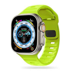 Armband für APPLE WATCH 4 / 5 / 6 / 7 / 8 / SE / ULTRA (42 / 44 / 45 / 49 MM) Tech-Protect Iconband Line limette