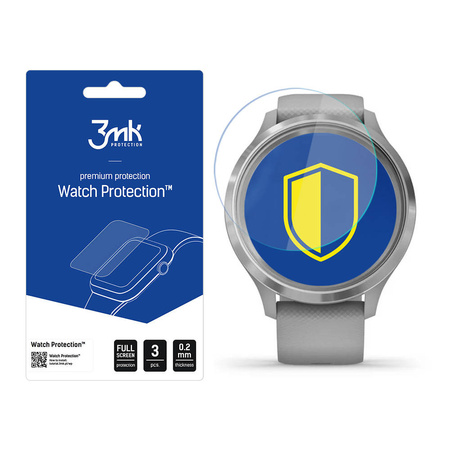 Garmin Vivomove 3 - 3mk Watch Protection™ v. FlexibleGlass Lite