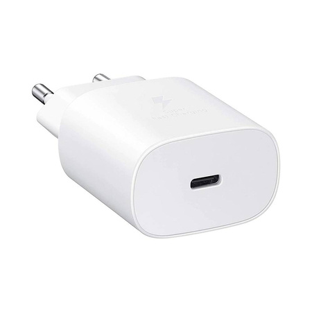 Ładowarka Sieciowa 25W 2A QC USB Typ C do SAMSUNG EP-TA800EWE Quick Charge USB-C biała