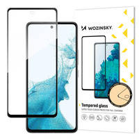 Wozinsky Super Tough Full Glue Tempered Glass Full Screen With Frame Case Friendly Samsung Galaxy A53 5G Schwarz