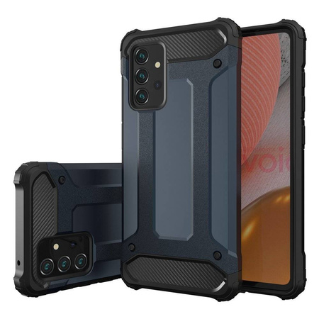 Hybrid Armor pancerne hybrydowe etui pokrowiec Samsung Galaxy A72 4G złoty