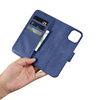 iCarer Wallet Case 2in1 iPhone 14 Flip Leather Cover Anti-RFID blue (WMI14220725-BU)