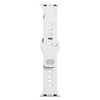 3MK Silicone Watch Strap biały/white dla Apple Watch 42/44/45/49mm