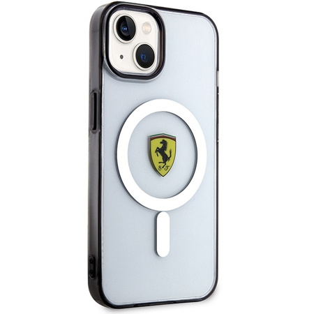 Ferrari FEHMP14MURKT iPhone 14 Plus 6,7" klar/transparente Hardcase Outline Magsafe