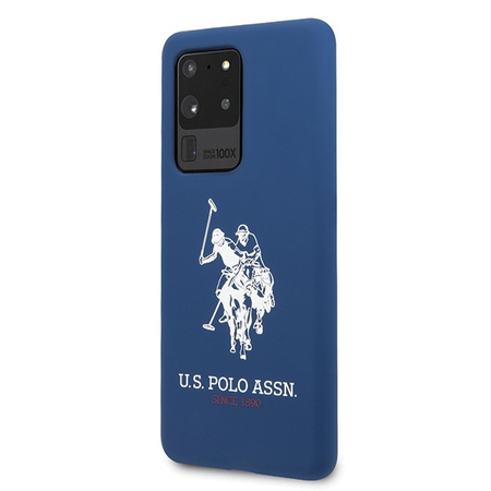 US Polo USHCS69SLHRNV S20 Ultra G988 granatowy/navy Silicone Collection