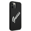 Guess GUHCP12LLSVSBW iPhone 12 Pro Max 6,7" czarno biały/black white hardcase Silicone Vintage