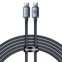 Baseus Crystal Shine Series Fast Charging Data Cable Type-C to Type-C 100W 2m Black