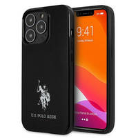 US Polo USHCP13LUMHK iPhone 13 Pro / 13 6,1" czarny/black hardcase Horses Logo