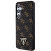 Guess GUHCS24SPG4GPK S24 S921 czarny/black hardcase 4G Triangle