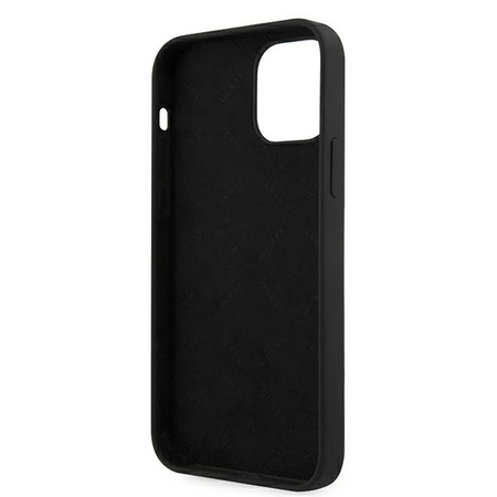 Guess GUHCP12LLSVSBW iPhone 12 Pro Max 6,7" czarno biały/black white hardcase Silicone Vintage