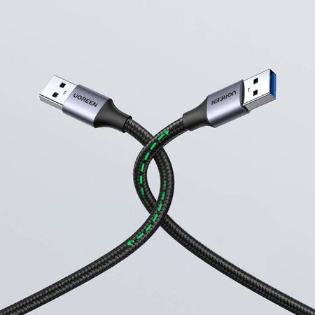 Ugreen cable USB cable - USB 3.0 5Gb/s 2m gray (US373)