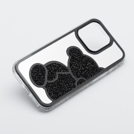 Futerał TEDDY BEAR do IPHONE 13 czarny